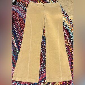 Nicole Beige Corduroy Pants